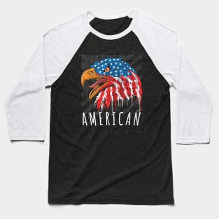 American Eagle head Baseball T-Shirt